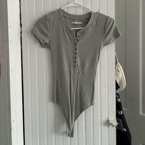Abercrombie & fitch Henley bodysuit
